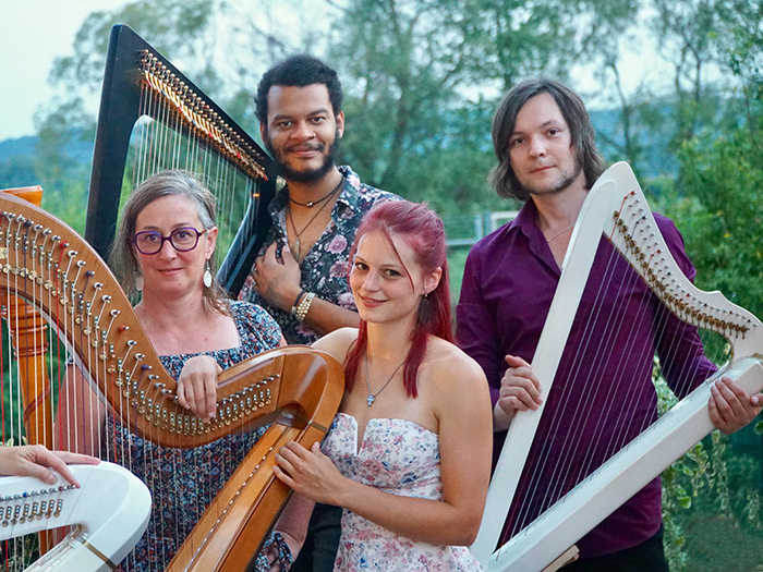 Lumiere Tales, Ivan Solas, harp Festival, harpists, Calvine Arsenia